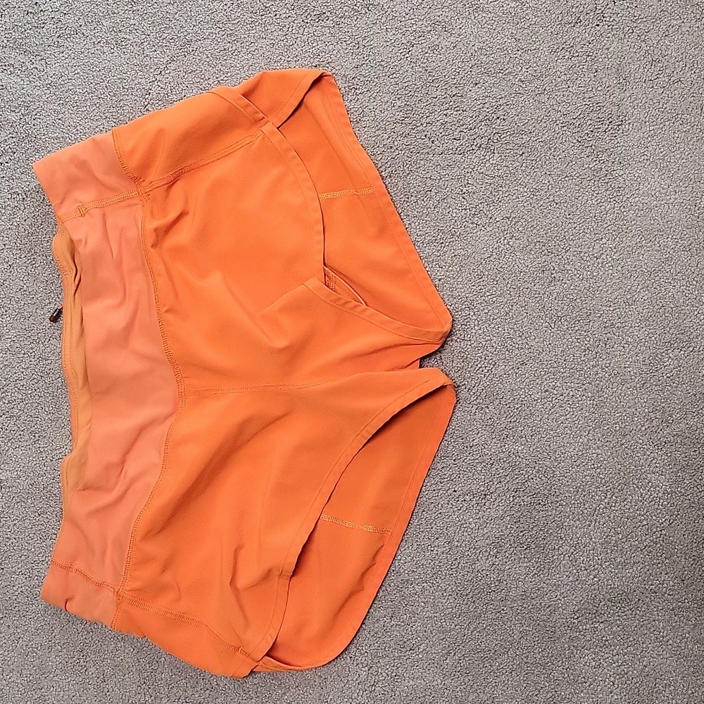 Lululemon Orange Shorts size 6